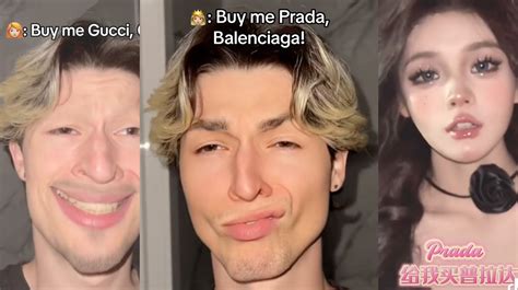 buy me prada balenciaga meme.